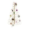 Kerstboom standaard - goudkleurig - 69x48x30 cm