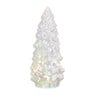 Kerstboom glas groot - LED - ø9.5x21 cm
