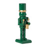 Notenkraker beeldje - groen - 12.5 cm