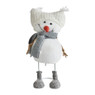 Sneeuwpop muts wit - 30 cm