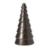 Kerstboom groot - bruin -  ø9x17.5 cm