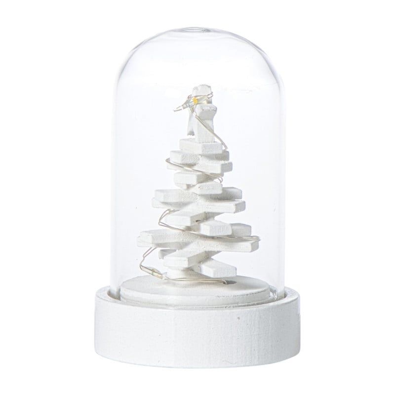 Kerststol met kerstfiguur en LED - diverse varianten