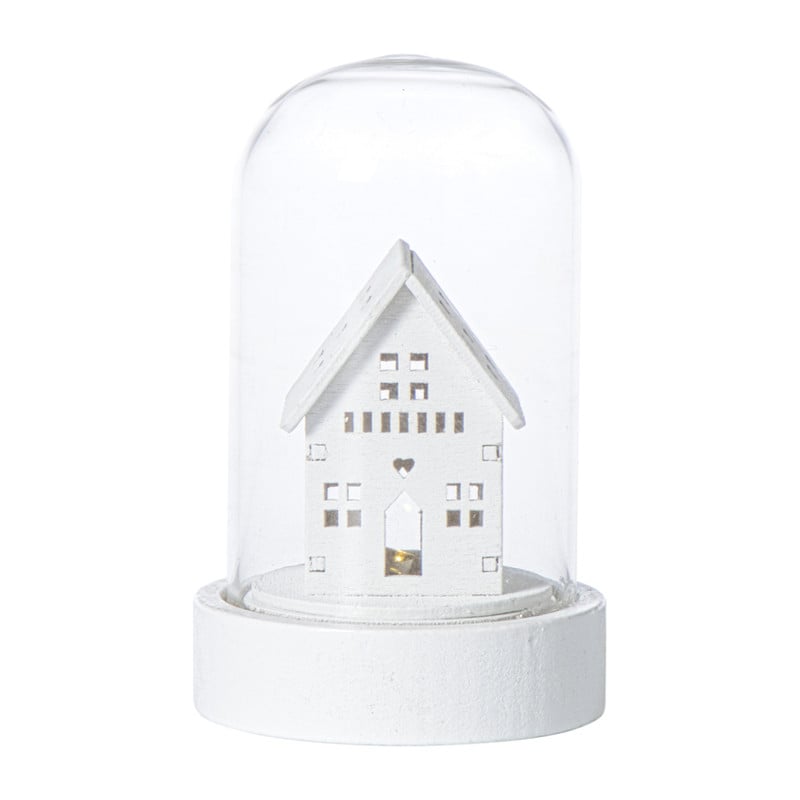 Kerststol met kerstfiguur en LED - diverse varianten