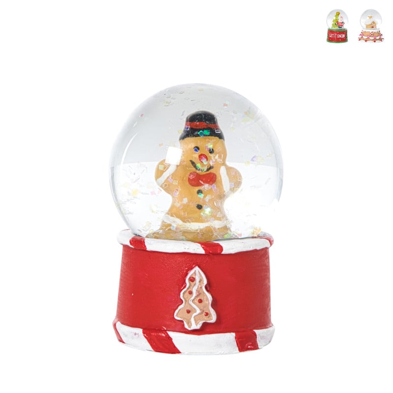 Kerstbol let it snow - diverse varianten