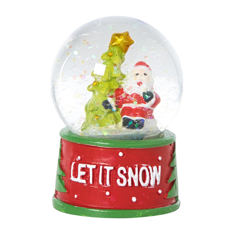 Kerstbol let it snow - diverse varianten