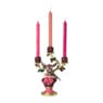 Kandelaar kerst met rendier - 30.5 cm 