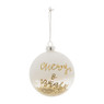 Kerstbal - Merry & Bright - 8 cm