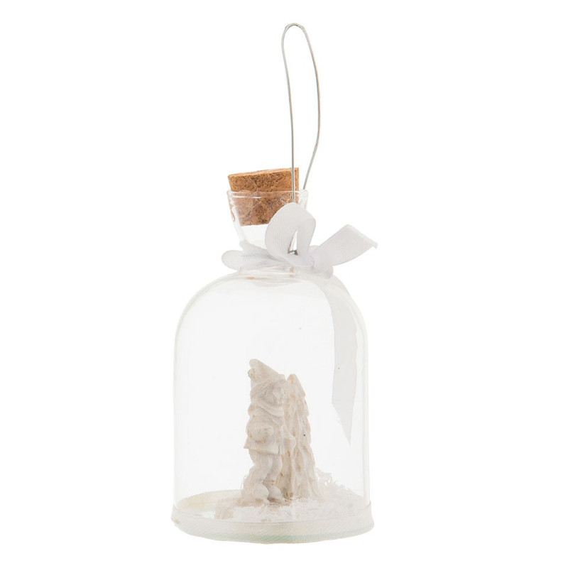 Kersthanger - Flesje kindje - 5,5x11 cm