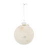 Kerstbal - sneeuwvlok - 8 cm