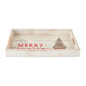 Dienblad Merry Christmas - 30x22x4 cm