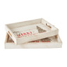 Dienblad Merry Christmas - 35x25x4 cm