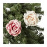 Roos op clip - diverse varianten - 14 cm