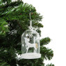 Kersthanger stolp - unicorn - 7x12 cm