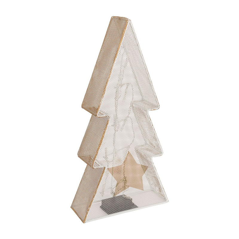 Kerstfiguur met verlichting - kerstboom 