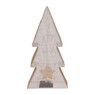 Kerstfiguur met verlichting - kerstboom 