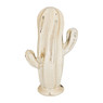 Cactus - 14x22 cm - goud/zilver