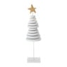 Kerstboom hout - rond - 7x26 cm