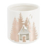 Theelichthouder bos - 8x8.5 cm