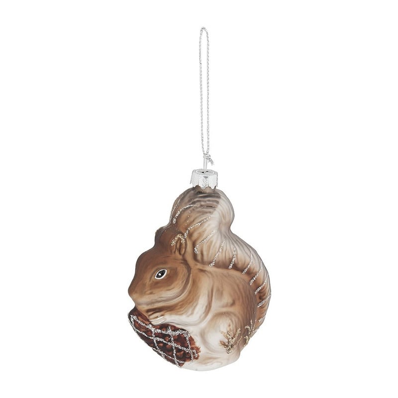 Kersthanger eekhoorn - 10 cm 