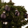 Kerstballen set zwart- 12st