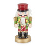 Notenkraker staand - rood - 15 cm