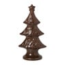 Kerstboom keramiek bruin klein - bruin - 16.1x8.5x6 cm