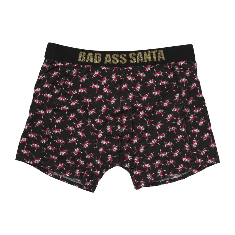 Boxershort kerst - zwart - S/M