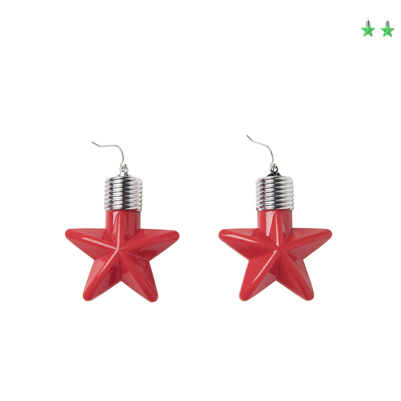 Kerst oorbellen - diverse kleuren