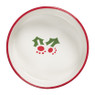 Voerbak - kerst - rood - Ø16 cm
