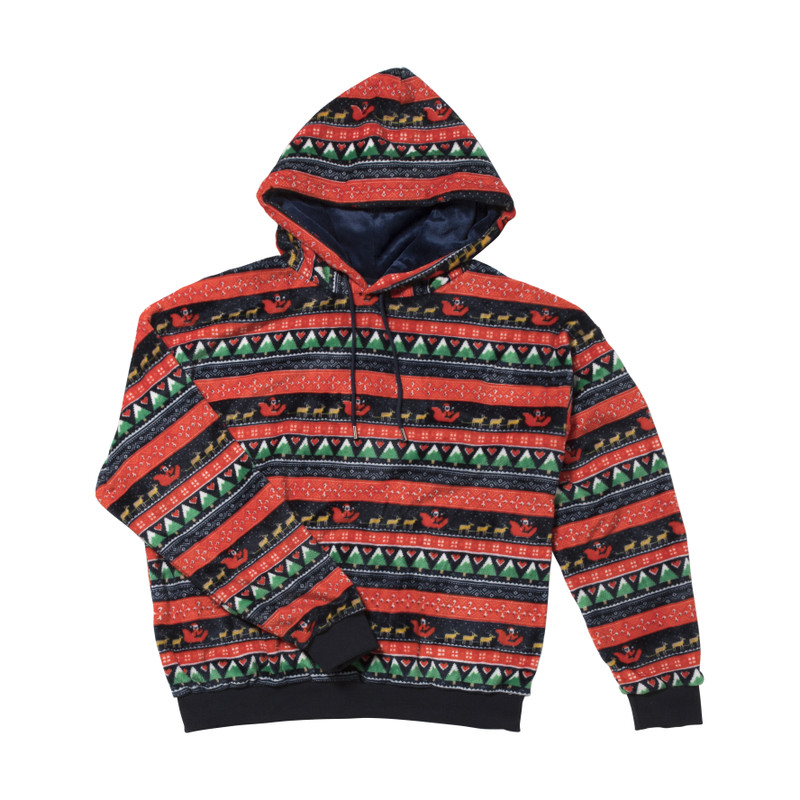 Huispak kerst - blauw - maat L/XL