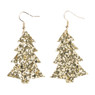 Oorbellen xmas tree - diverse kleuren