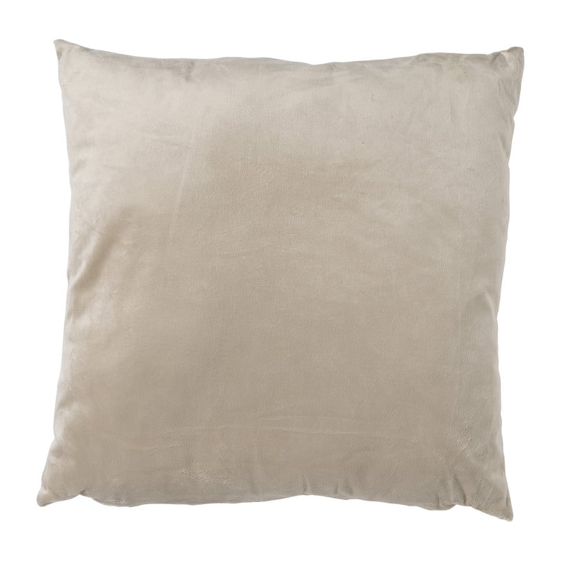 Kussen kertsboom pailet - taupe - 45x45 cm 