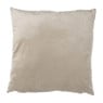 Kussen kertsboom pailet - taupe - 45x45 cm 