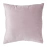 Kussen velvet pailletten - roze - 43x43 cm