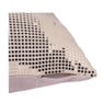 Kussen velvet pailletten - roze - 43x43 cm