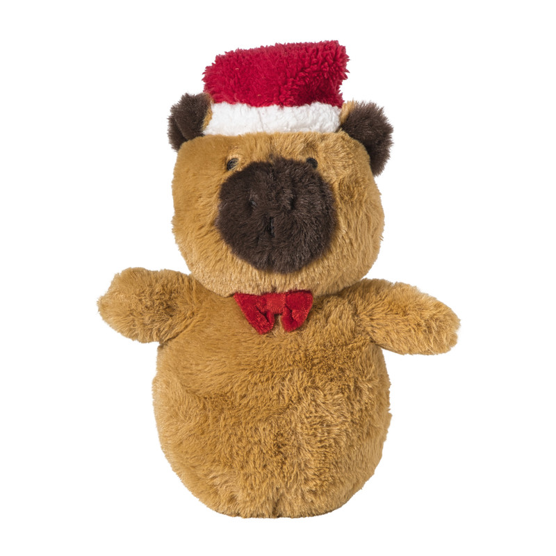 Kerstknuffel capibara - bruin