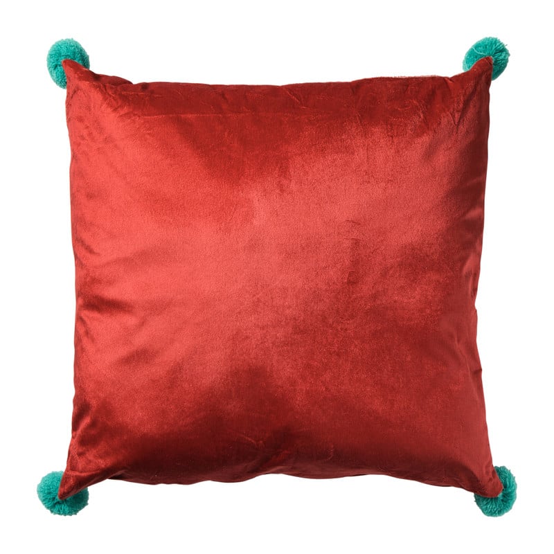 Kerstkussen ho ho ho - 45x45 cm - diverse varianten