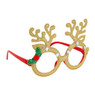 Bril kerst - gewei - kunststof