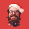 Kerstbelletjes aan haarclipje
