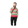 Kersttrui - leopard - XS/S