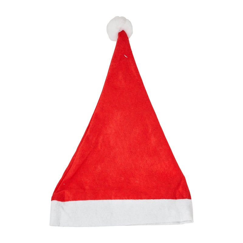 Kerstmuts - rood/wit