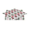Servetten kerstboom - multikleur - set van 20 - 33x33 cm 