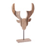 Rendier hoofd hout