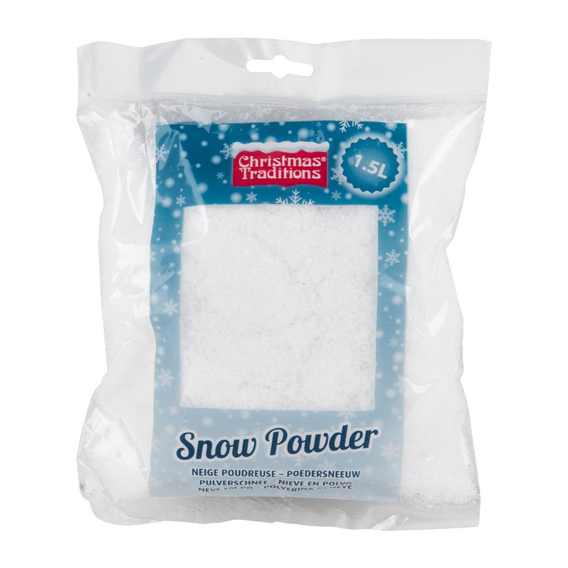 Sneeuw in zakje - decoratiesneeuw