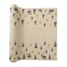 Duni tafelloper kerst - rendier - 40x480 cm