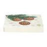 Servetten kerst - luipaard - 16.5x16.5 cm