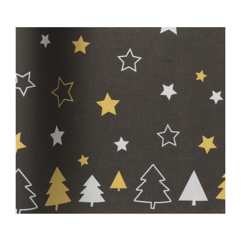 Papieren tafelloper -  ster/kerstboom
