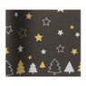Papieren tafelloper -  ster/kerstboom