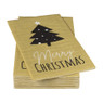 Servetten lang goud - set van 15 - 33x40 cm