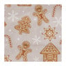 Servet Cookies - grijs - 33x33 cm